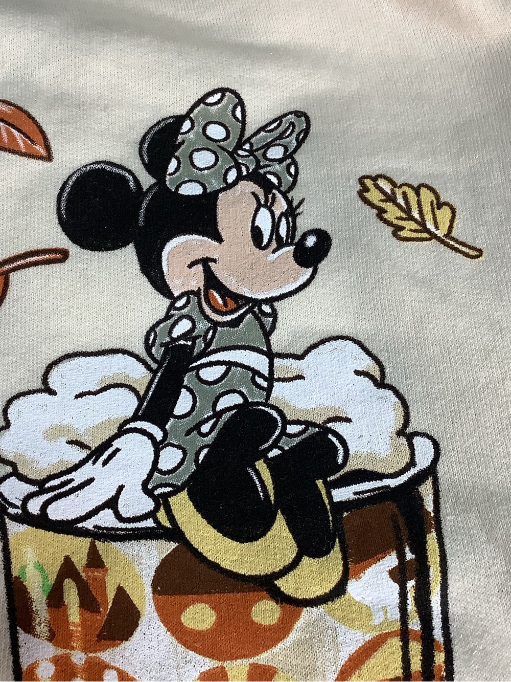 Disneyland Resort ~ Halloween ~ Pumpkin Spice & Everything Nice ~ Sweatshirt M-L - Picture 11 of 16